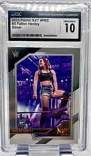 2022 Panini NXT WWE Fallon Henley Silver Rookie CGC 10