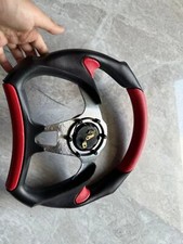 Fit For Polaris Slingshot Rzr 1000 800 13inch Red Black Steering Wheel
