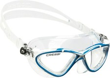 Cressi PLANET Crystal Adult Swim Goggles-With Anti Fog Technology- Made In Italy
