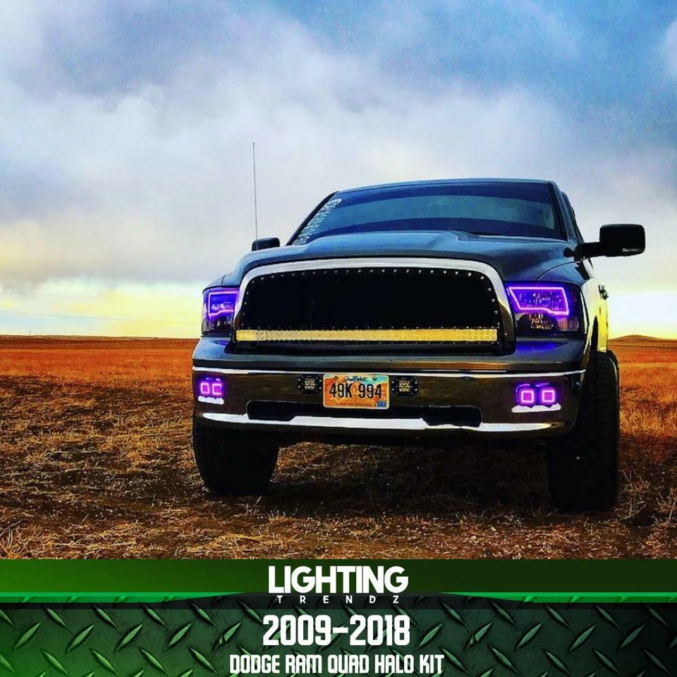 Комплект Dodge Ram Quad Halo 2009-2018 годов выпуска - Изображение 3 из 3