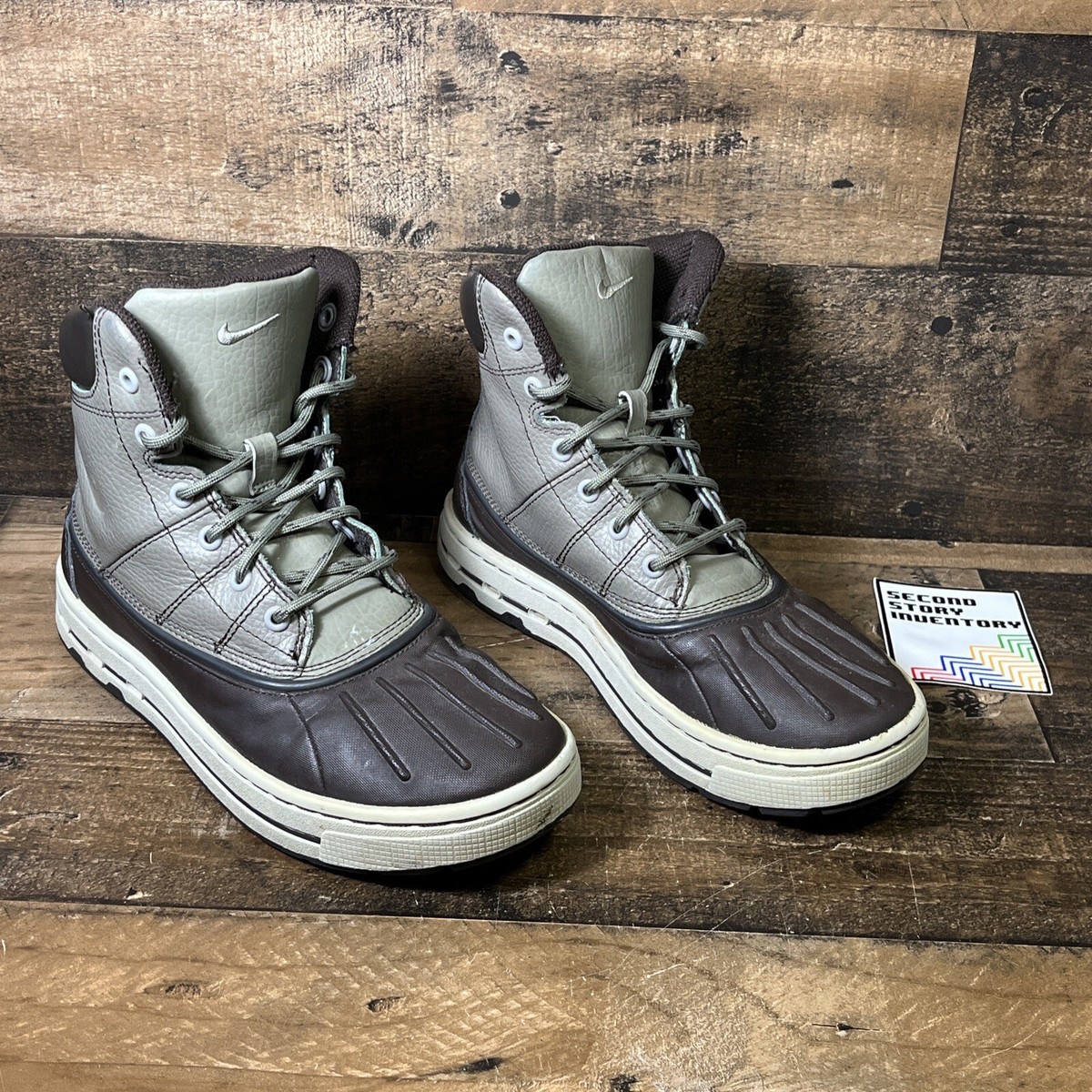 olive acg boots