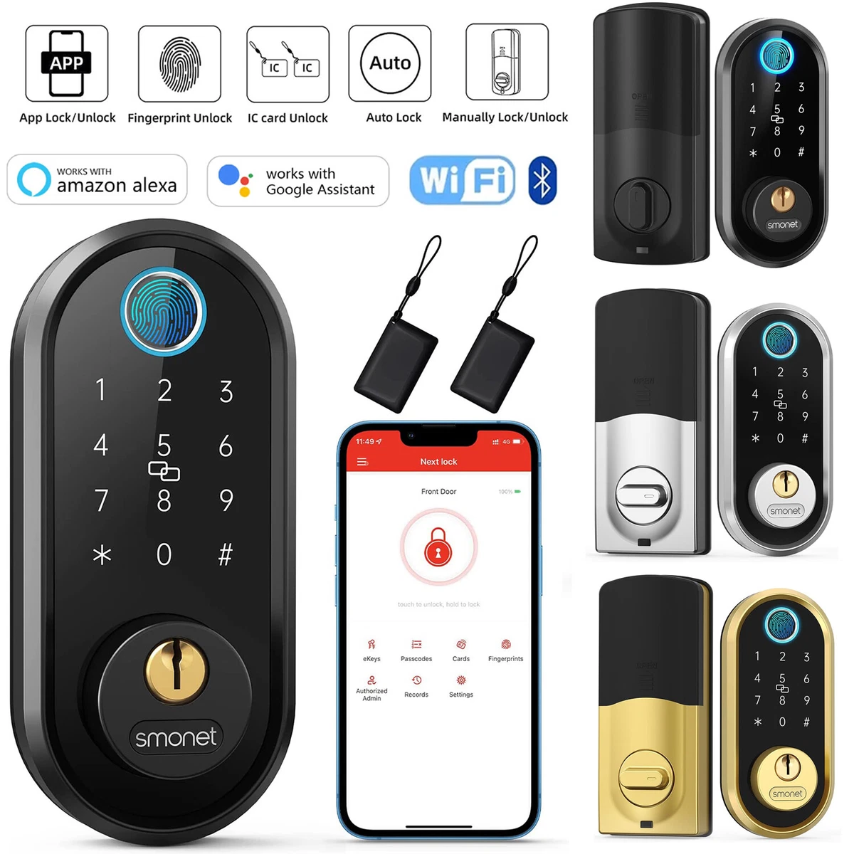Keyless electronic digital door lock deals
