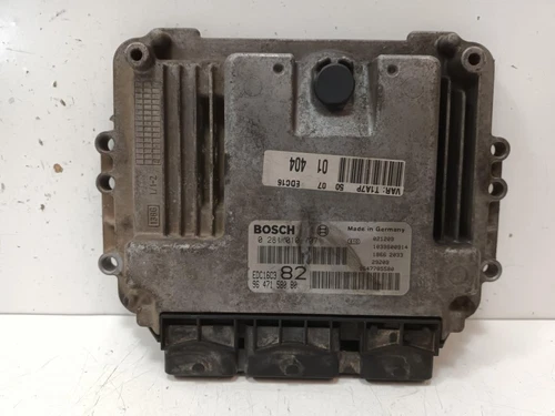 9647158080 Centralina Motore Uce Per PEUGEOT 206 E-Music 2003 3906222 - Foto 3 di 10