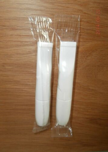 NICORETTE Inhalator White Mouthpieces X 2 - FREE INTERNATIONAL SHIPPING - Picture 2 of 2