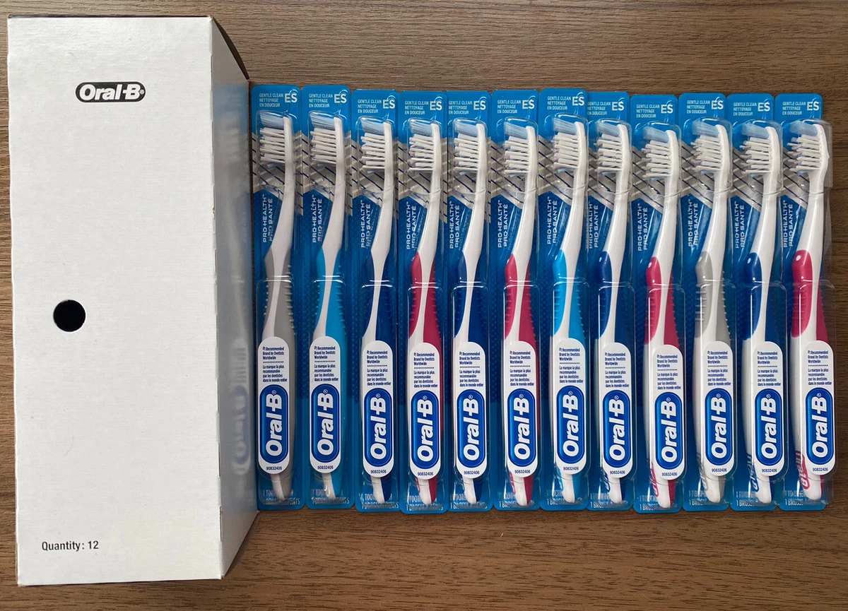 12 Pack Oral B Cross Action Gentle Clean Extra SOFT Manual