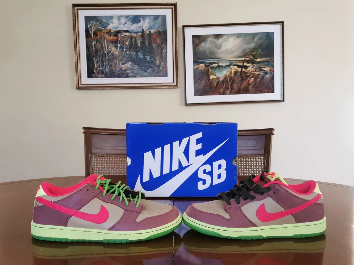 Nike sb dunks hot pink toxic green Clearance