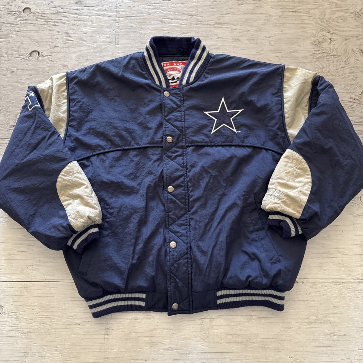 Vintage 90s NFL Nutmeg by Campri Dallas Cowboys Football Bomber