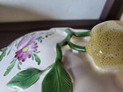 Antique French soup tureen with majolica lemon handle — photo 4