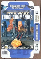 Star Wars Force Commander - PC Big Box - Version FR - Jeu De Stratégie LucasArts - Boîte Collector - Bon état