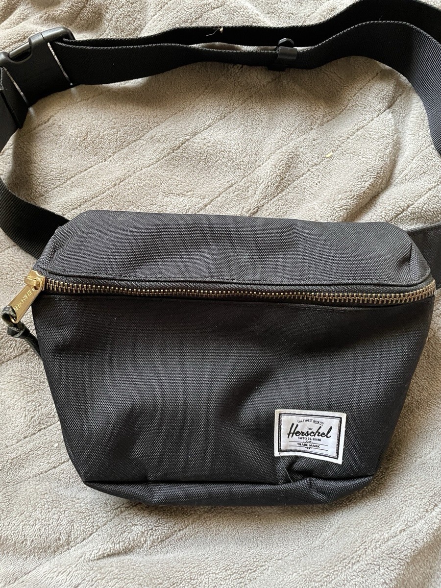 Classic Herschel Supply Company Waist Pack Fanny Pack Belt Bag Black View 3