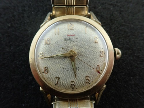 VINTAGE SWISS WALTHAM AUTOMATIC WRISTWATCH ORIGINAL CASE - Picture 2 of 6