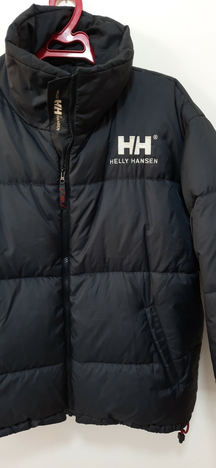 Helly hansen  down jacket  puffer feather logo bl… - image 4