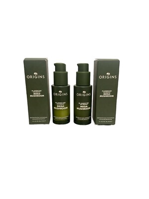 ORIGINS Mega Mushroom Restorative Skin Concentrate 1fl ( 2 pieces) New