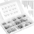<!--F#f_0-->420pcs 304 Stainless Steel Cotter Pin Split Pins Assortment Set Value Kit M1-M3<!--F/-->