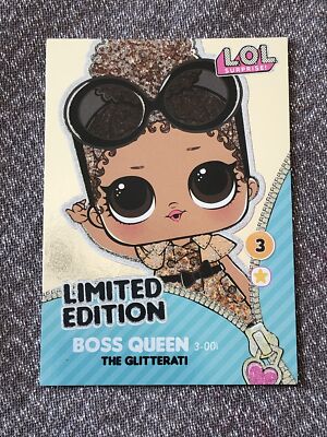 Panini LOL Surprise - Official Trading Card - BOSS QUEEN - Limited Edition  3-001