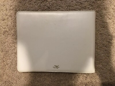 Bosca White Leather Guest Book For Parties Weddings Visitors