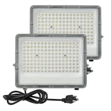 100W LED Flood Light Outdoor Super Bright Waterproof 6500K Daylight White