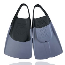Tribe T1 Bodyboarding  Bodysurfing Swimfins-Black/Fog-ML