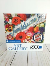 Art Gallery Jigsaw Puzzle John A Salzer Seed Co 500 Piece Smithsonian - NEW!