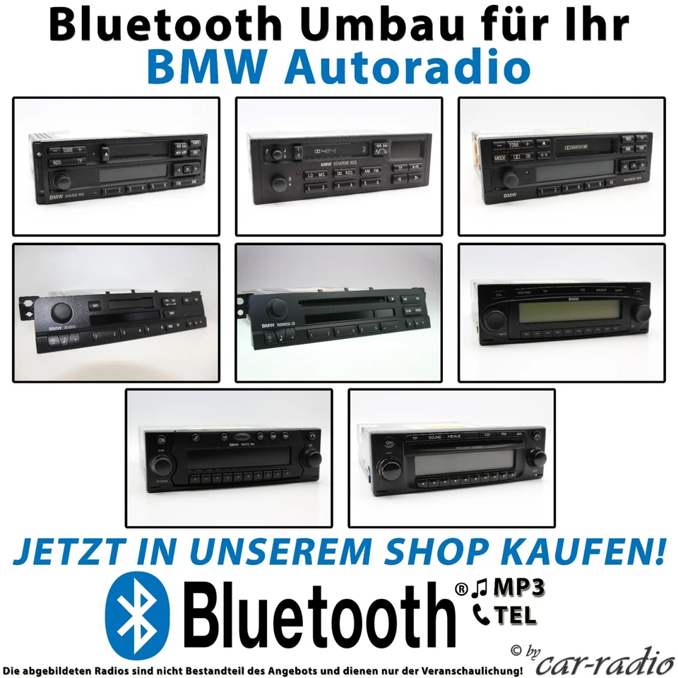 Original BMW Reverse E46 Bluetooth Radio PH5950 MP3 Audio-Streaming CC Autoradio - Bild 4 von 4