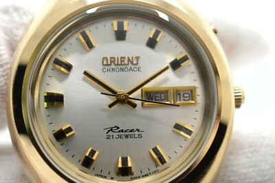 Orient Racer Watch Orient Racer Chronoace Rare Unworn Vintage 60s from Japan | eBay