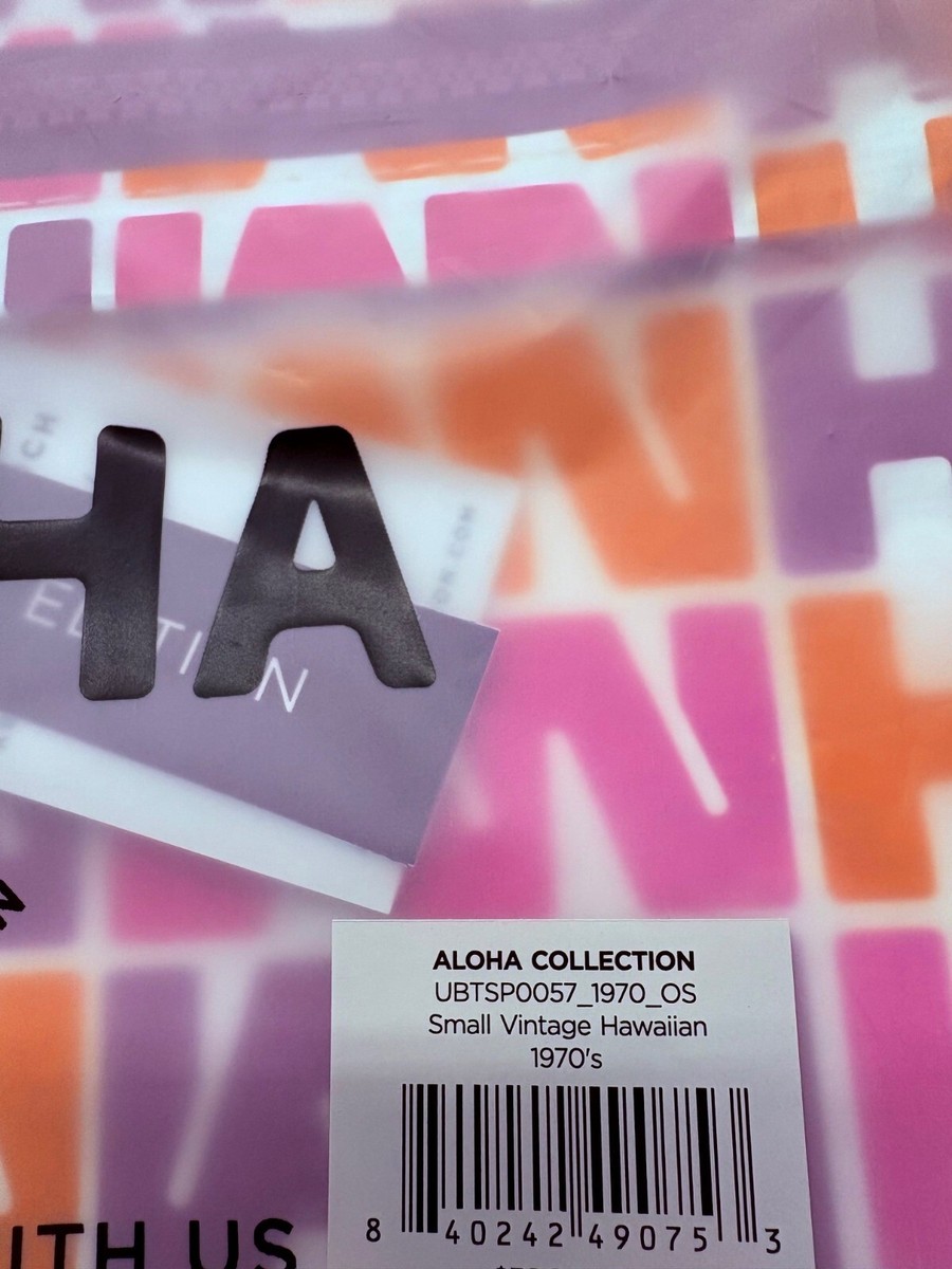 ALOHA COLLECTION X HAWAIIAN AIRLINES Vintage Swirl Mid Pouch