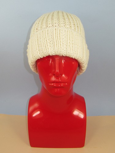 chunky rib cuff beanie
