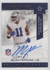 2022 Impeccable Award Winners Panini Update Micah Parsons #AWA-MP Auto 0c3