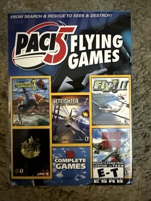 Pack 5 Flying Games PC CD-ROM