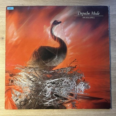 INT 146.801 Depeche Mode Speak & Spell Cover NM- Vinyl NM- 1981 Germany Mute