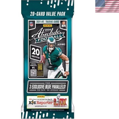 2024 Absolute Football Jumbo Card Pack - Rare KABOOM & EXPLOSIVE