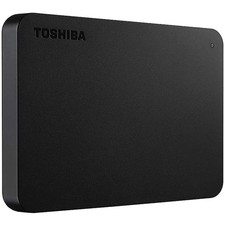2TB Canvio Basics External Hard Drive USB 3.0 - Sleek Design