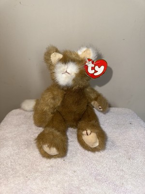 TY Attic Treasures ''Pouncer'' Cat Retired Beanie Babies