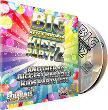 Kids Party Karaoke Vol2. Mr Entertainer Big Hits Double CD G Disc Set. Childrens