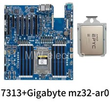 epyc 7313 Gigabyte mz32-ar0 3.0-3.7ghz 16 core cpu motherboard combina