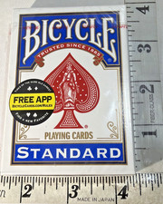 Bicycle Standard Playing Cards Deck Air-Cushion Standard Finish Made in USA