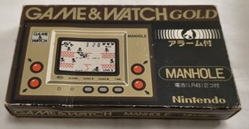 Nintendo Game ＆ Watch Vermin / Manhole Boxed Japan