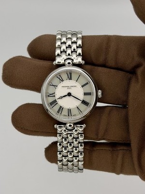 Frederique Constant FC-200MPW2AR6B Art Deco 30mm MOP Dial Unworn Box Card