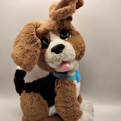 FurReal  Chatty Charlie Beagle Dog Interactive Plush Toy Stuffed Animal TESTED