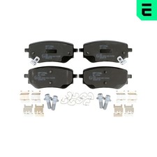 OPTIMAL Bremsbeläge Satz Hinten Bremsklötze für NISSAN NP300 Navara Pickup (D23)