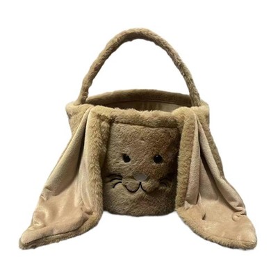 Easter Bunny Basket Bunny Ear Basket Creative Handheld Treat Bag Candy Tote Bag