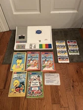 1984 Playskool Talk 'N Play Electronic Toy Non Working W/ Books & Tapes Read