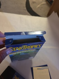 StarTropics (NES Nintendo 1985 NES-ZL871104) CIB Complete Cart Box Manual Letter