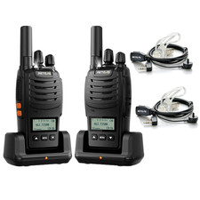 2Pack H777D Walkie Talkies Long Range FRS Two-Way Radio for School/Camping  Mic