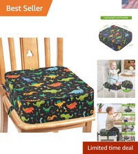 Booster Seat for Kitchen Chair - Toddler Non-Slip Portable Height Increasing ...