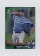 2017 Bowman Chrome Minis Prospects Green Refractor 23/99 AJ Puckett #BCP4 y0i