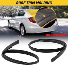 2pcs Roof Molding Trim Left And Right For Honda Civic Sedan 2012 2013 2014 2015
