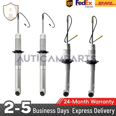 4x Front Rear Shock Absorbers Height Adj. Fit Maserati GT GranTurismo 4.2L 08-12