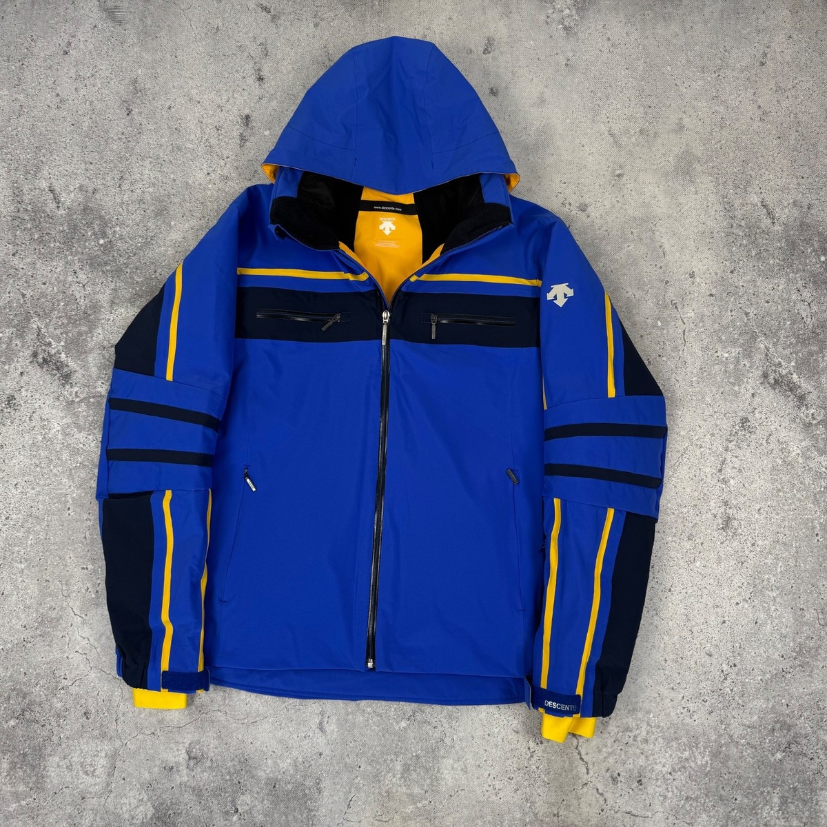 DESCENTE Swiss Alpine Skiing World Cup Team Men's Ski Jacket Blue