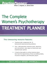 The Complete Women's Psychotherapy Treatment Planner (PracticePlanners)